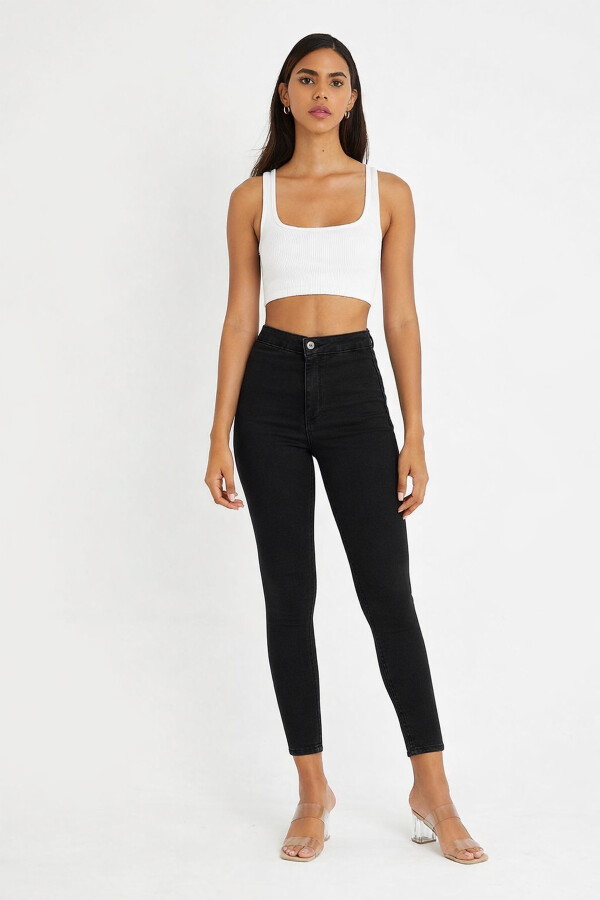 Bayan Dar Paça Kot Pantolon