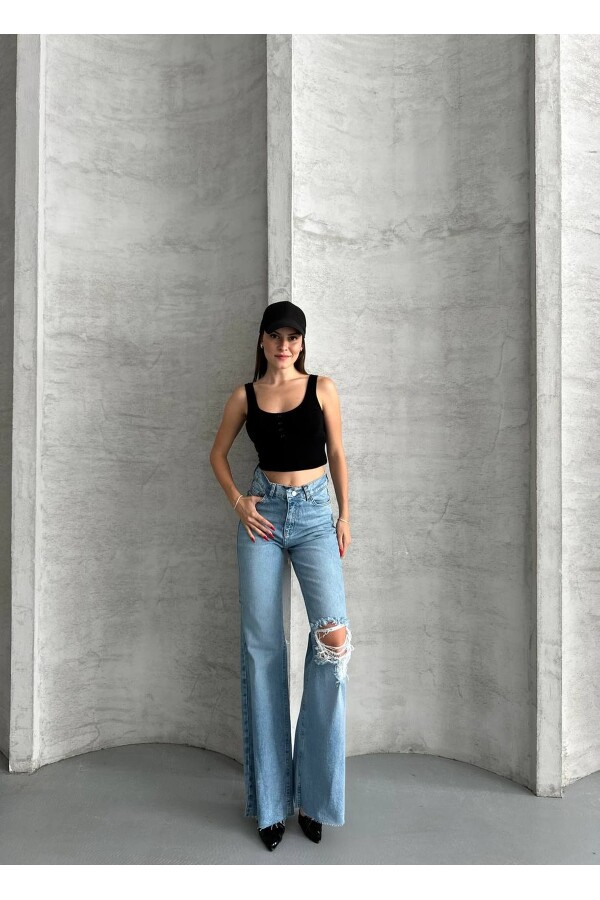 Bayan Yüksel Bel Pantolon