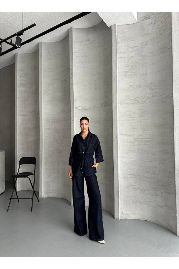 Yeni Sezon Kot Pantolon-Ceket Takım