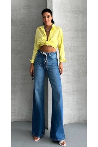 Bayan Yüksel Bel Pantolon