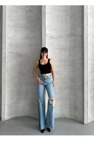 Bayan Yüksel Bel Pantolon