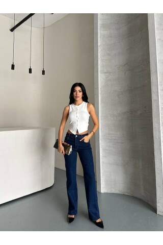 Yeni Sezon Baggy Kesim Kot Pantolon