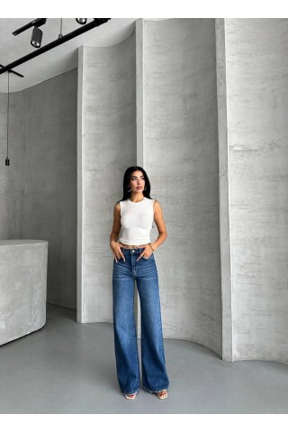 Yeni Sezon Baggy Kesim Kot Pantolon