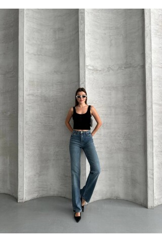 Yeni Sezon Baggy Kesim Kot Pantolon